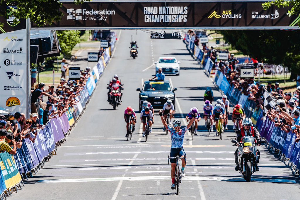 Nicole Frain becomes Australia’s National Road Cycling Champion